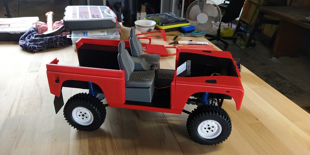 3DSets Landy 3D printed rc car vehicle project