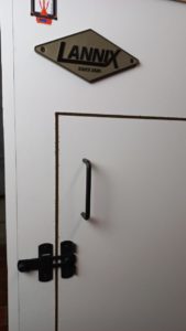 Door handle with perfect fit.