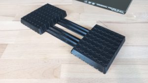 Custom designed 3d printer bed plate drying rack