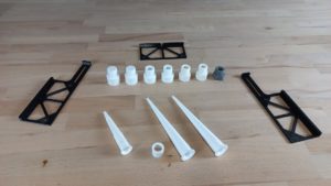 3D printed tools and DIY items.