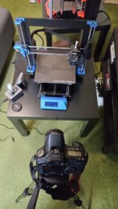 3d printing time-lapse setup custom shutter mount
