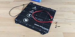 Prusa i3 mk3s+ assembly heat bed guide