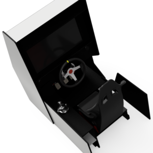Custom design arcade racing cabinet machine