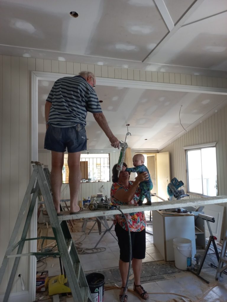 House home renovations paint prep Brisbane